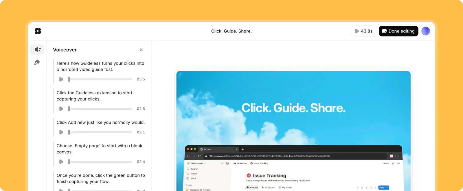 Guideless: Scribe alternative that brings your guides to life